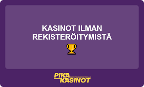 Rahapelit Ilman Rekisteröintiä - Helppoja ja Nopeita Vaihtoehtoja